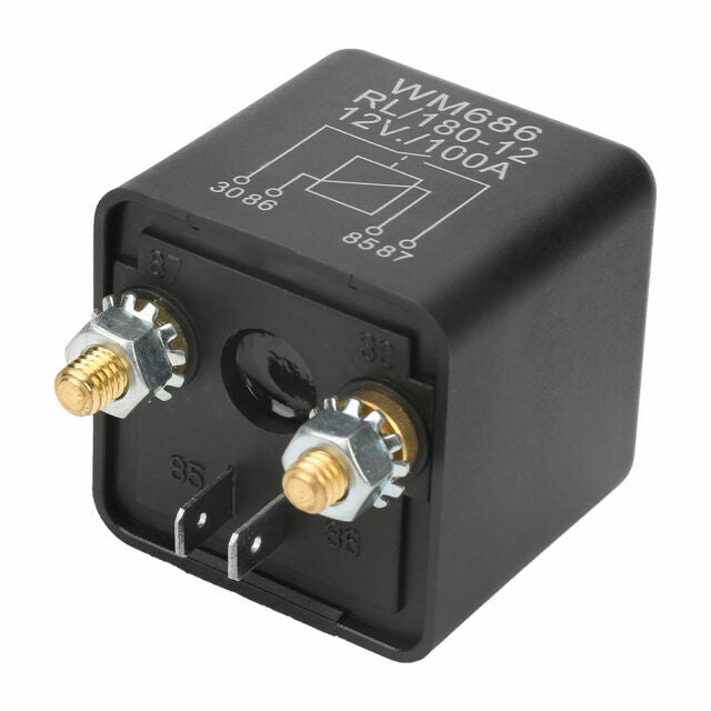 Solenoid Isolator 12V Relay 100A Automotive Switch ABR-SIDEWINDER Dual Battery